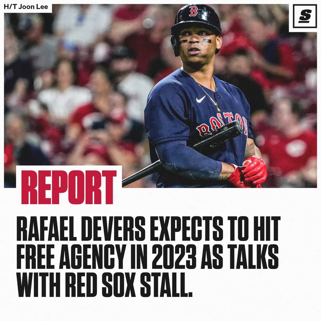 Rafael Devers Pending Free Agency