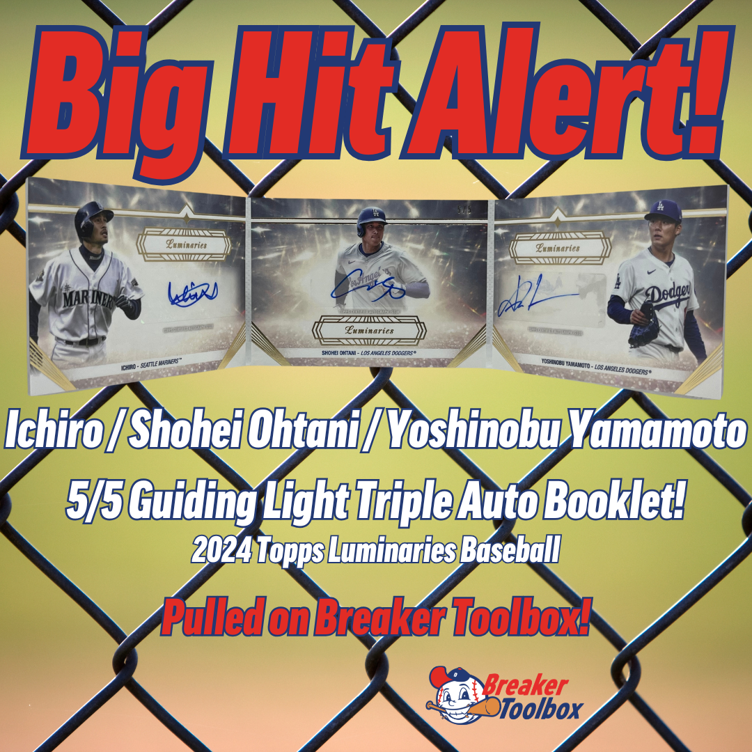 Collector Scores Big with Rare Triple Autograph Booklet on Breaker Toolbox