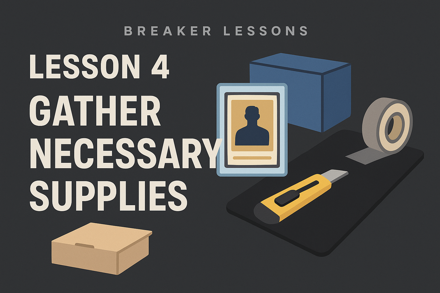 Lesson 4: Gather Necessary Supplies