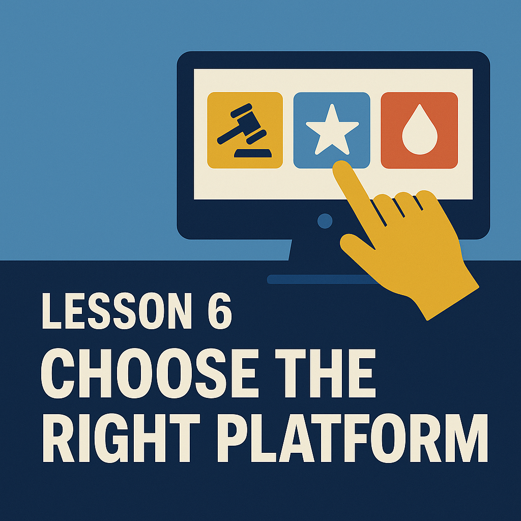 Lesson 6: Choose the Right Platform