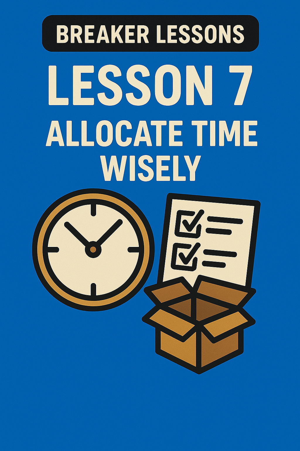 Lesson 7: Allocate Time Wisely