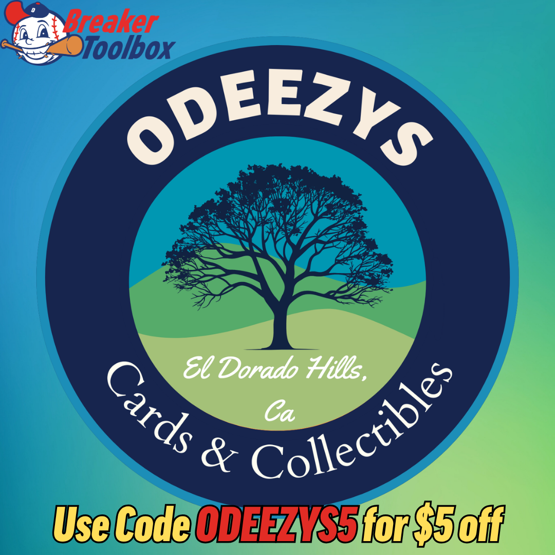 Odeezys Cards & Collectibles $5 off promo code